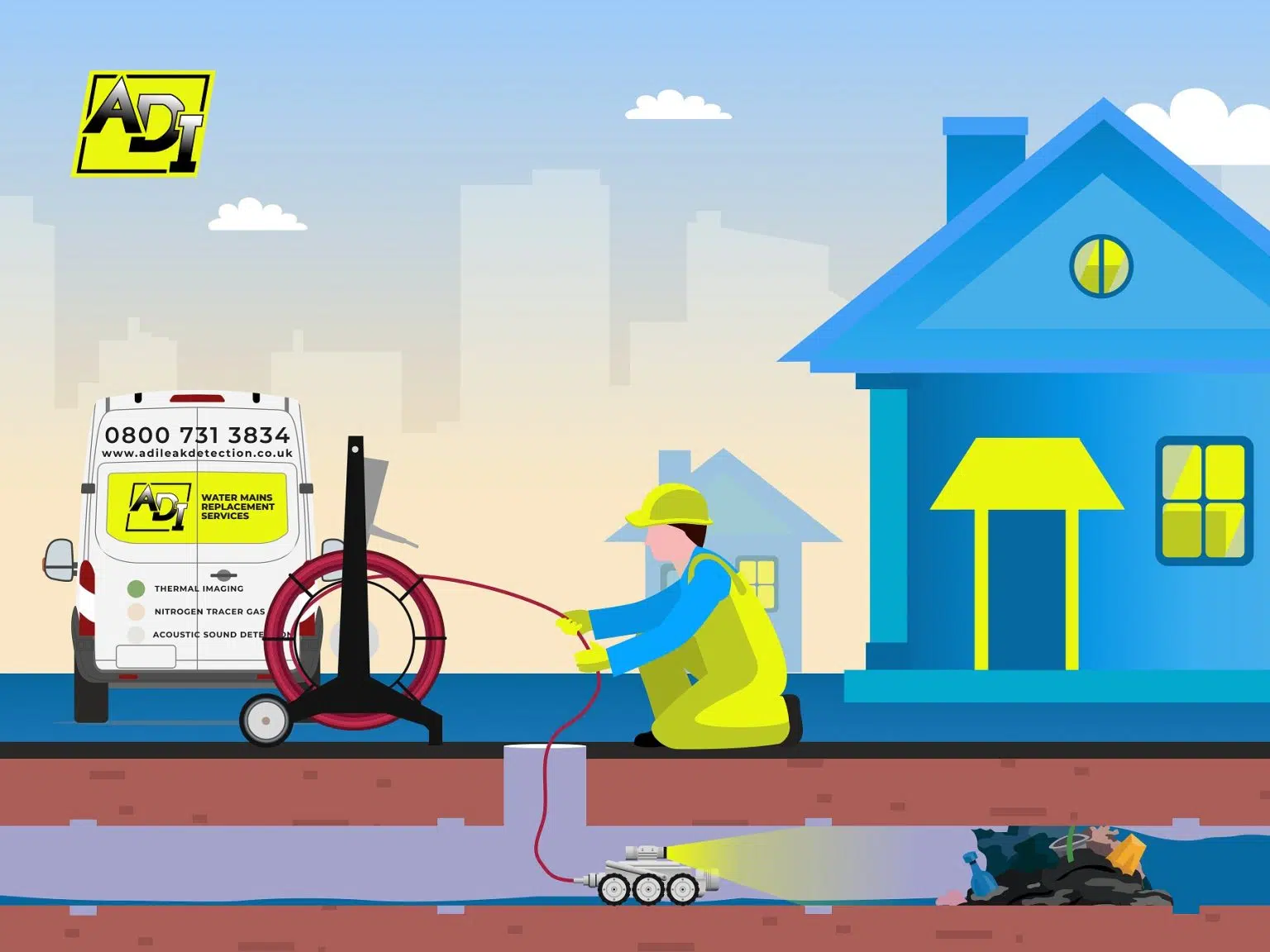 Drainage CCTV Surveys & Investigations Portsmouth